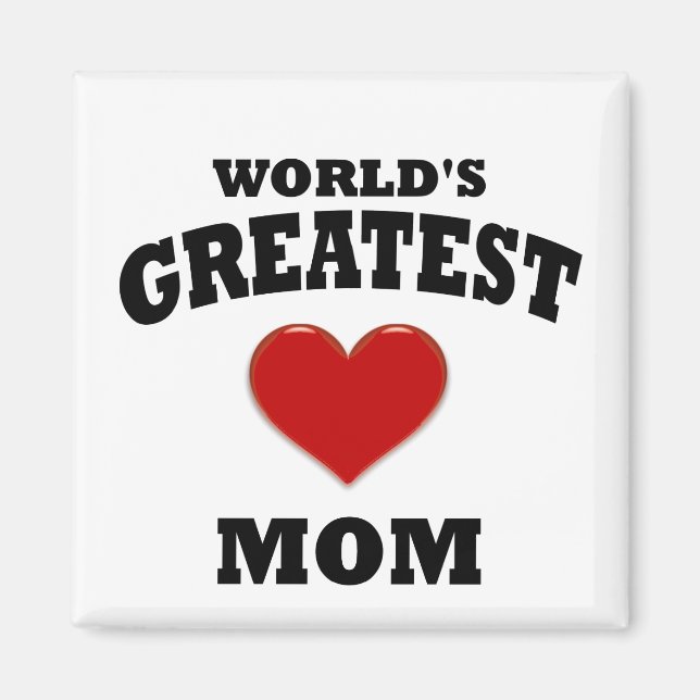 World's Greatest Mom Magnet (Front)