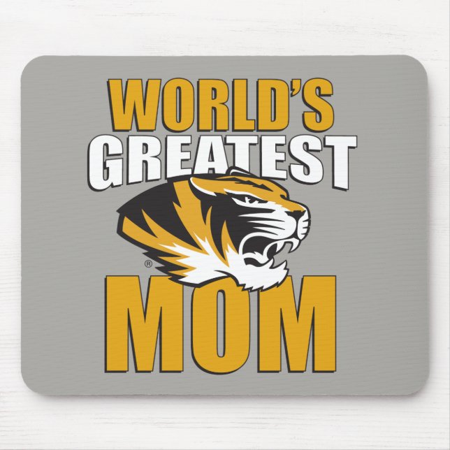 World's Greatest Mom Mouse Pad (Front)