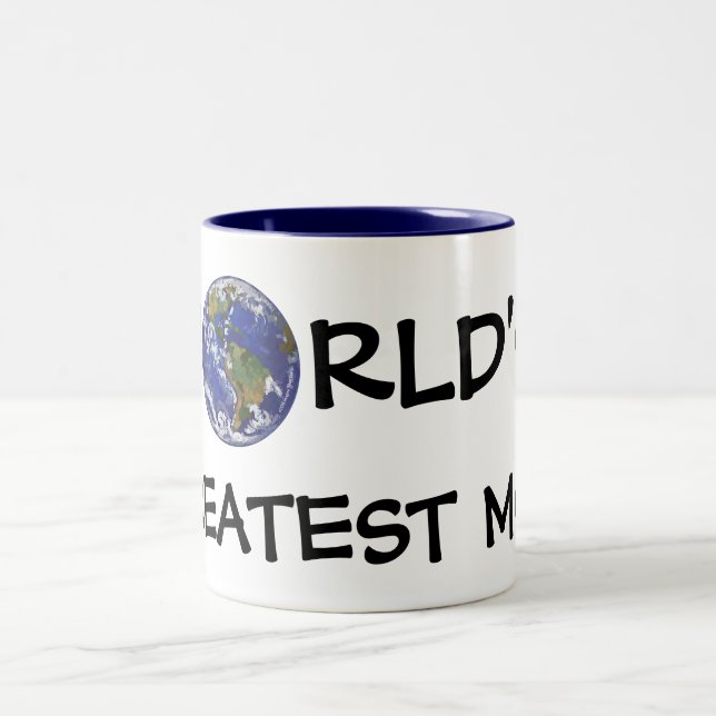 World's Greatest Mom Mug (Center)