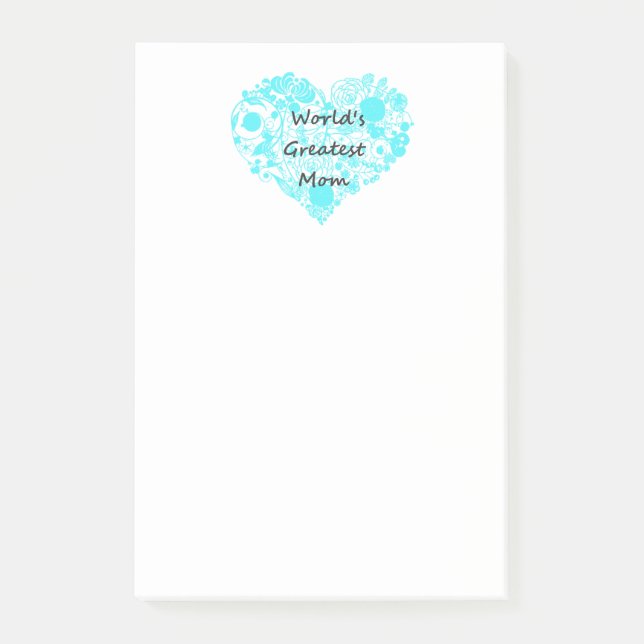 World's Greatest Mom Notes (Front)