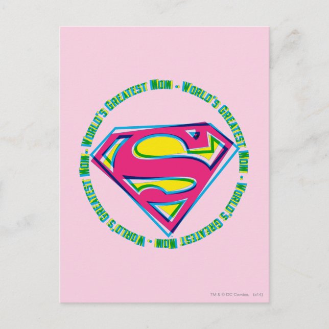 World's Greatest Mom Postcard (Front)