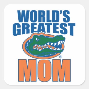 World's Greatest Mom Square Sticker