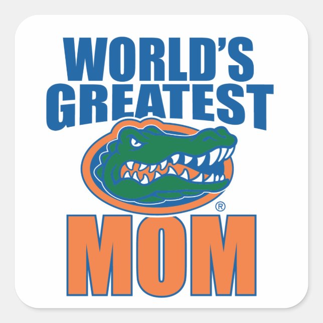 World's Greatest Mom Square Sticker (Front)