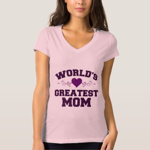 Worlds greatest mom T_Shirt