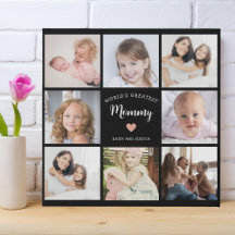 World's Greatest Mommy Photo Collage Modern