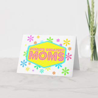 World's Greatest Moms Card