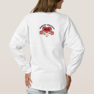 Worlds Greatest Mum With Roses Top