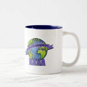 World's Greatest Nana Two-Tone Coffee Mug