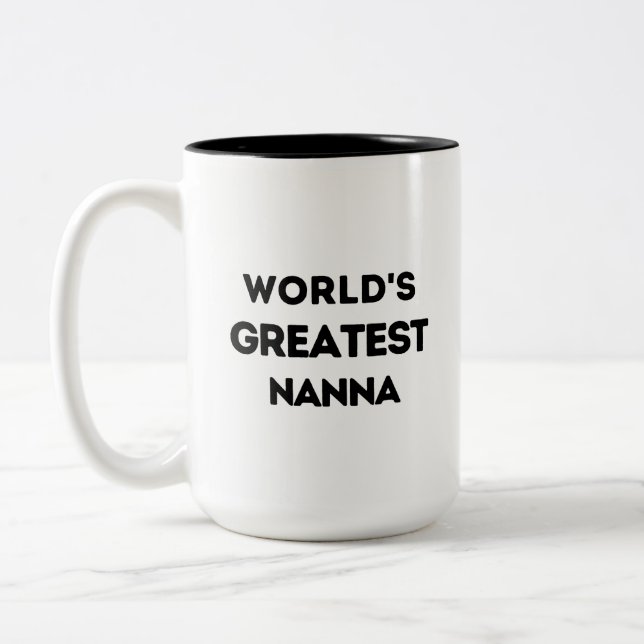 World's Greatest Nanna Mug (Left)