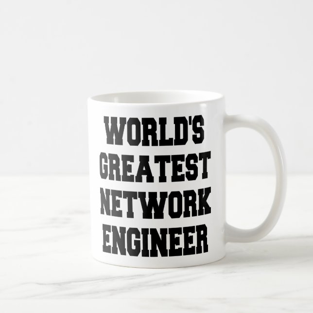 Worlds Greatest Network Engineer Coffee Mug (Right)