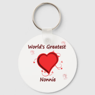 World's Greatest nonnie Keychain