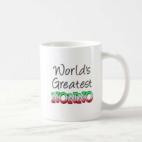 Worlds Greatest Nonno Mug