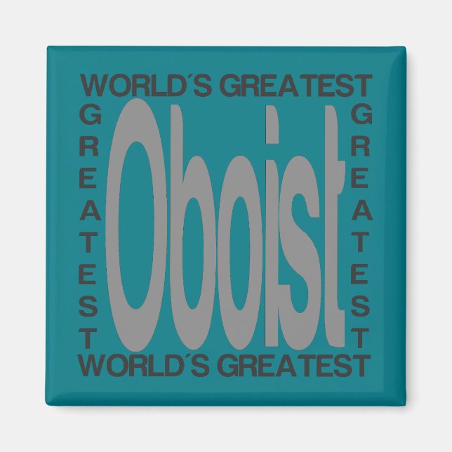 Worlds Greatest Oboist Magnet (Front)