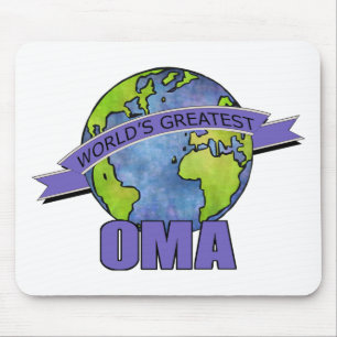 World's Greatest Oma Mouse Pad