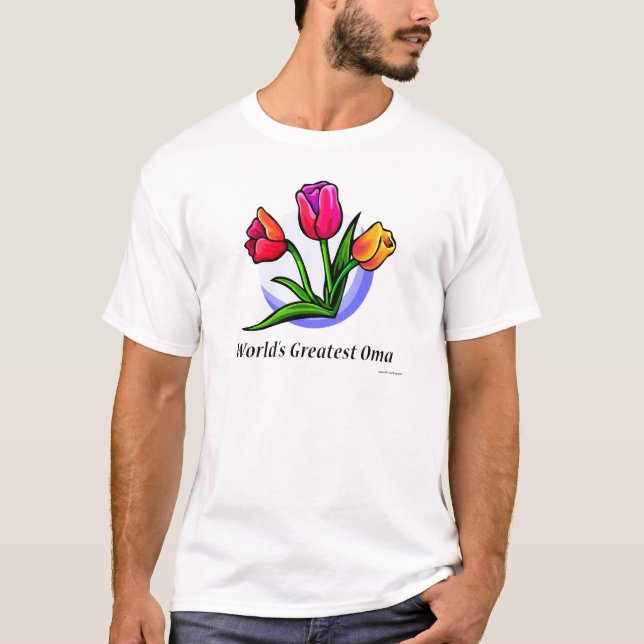 World's Greatest Oma T-Shirt (Front)