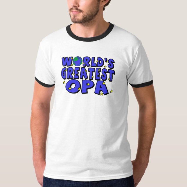 World's Greatest Opa T-Shirt (Front)