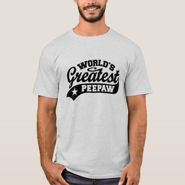 World's Greatest PeePaw T-Shirt (Front)