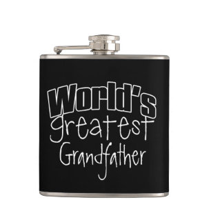 Worlds Greatest Personalized Flask