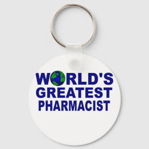 World's Greatest Pharmacist Keychain