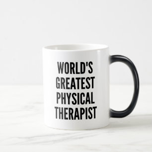 Worlds Greatest Physical Therapist Color Morph Mug