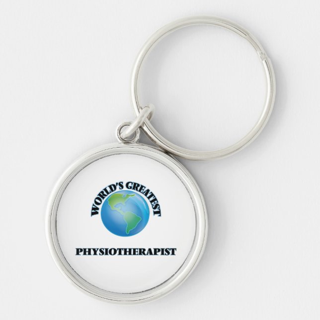World's Greatest Physiotherapist Keychain (Front)
