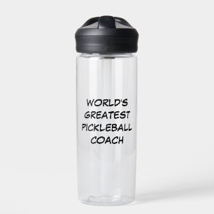 World's Greatest Pickleball Coach Water Bottle