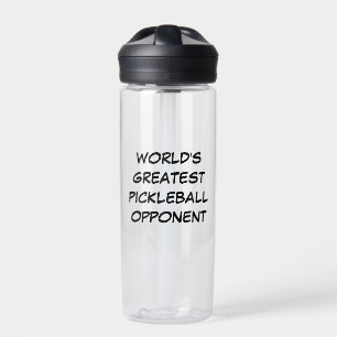 World's Greatest Pickleball Opponent Water Bottle