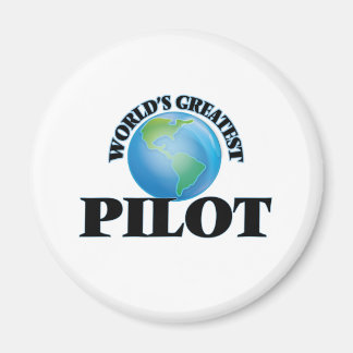 World's Greatest Pilot Magnet