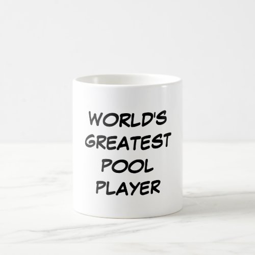 Worlds Greatest Pool Player Mug