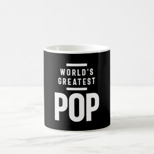 World's Greatest Pop Father Grandpa Gift Coffee Mug
