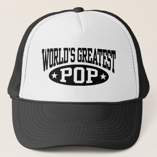 Worlds Greatest Pop Trucker Hat
