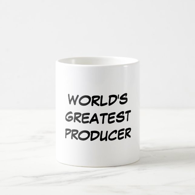 "World's Greatest Producer" Mug (Center)