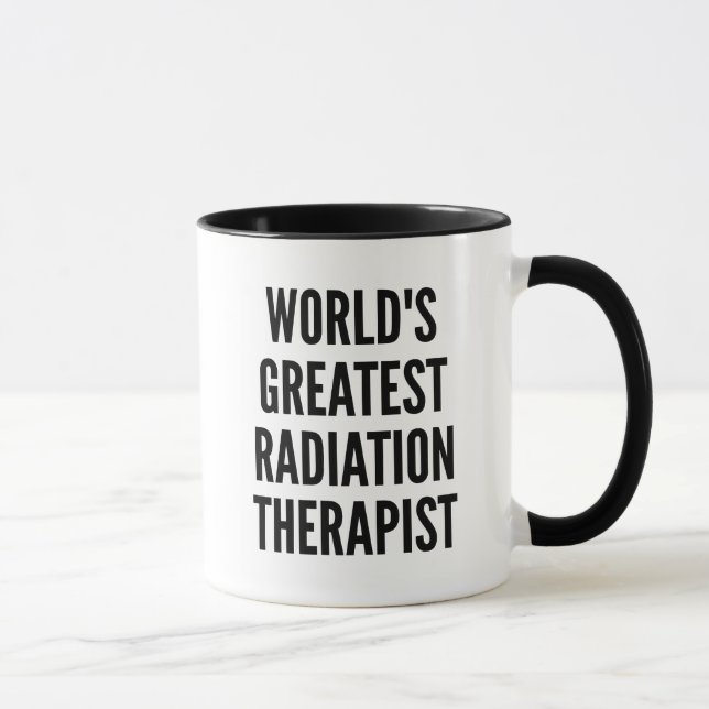 Worlds Greatest Radiation Therapist Mug (Right)