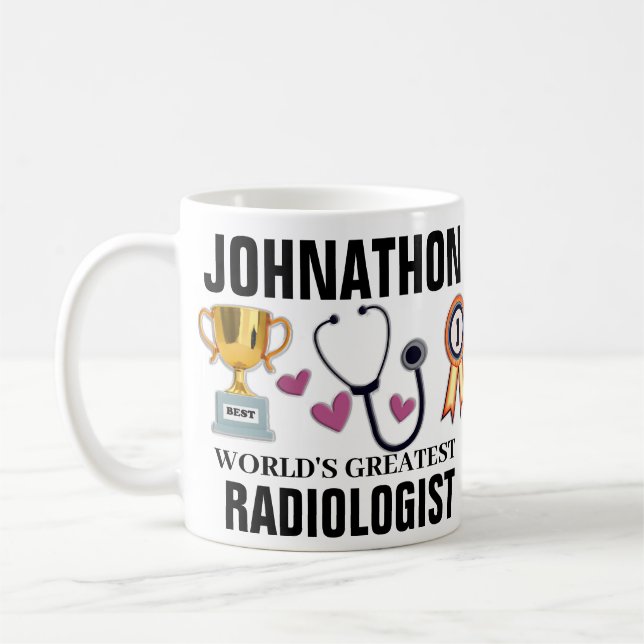 World's Greatest Radiologist Coffee Mug (Left)