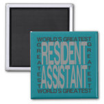 Worlds Greatest Resident Assistant Magnet at Zazzle