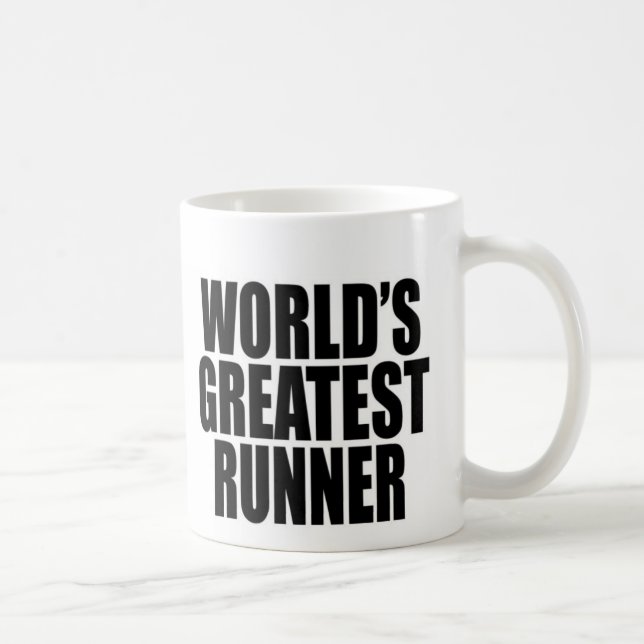 World's Greatest Runner Coffee Mug (Right)