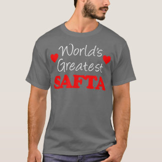 World's Greatest Safta Jewish Grandmother T-Shirt