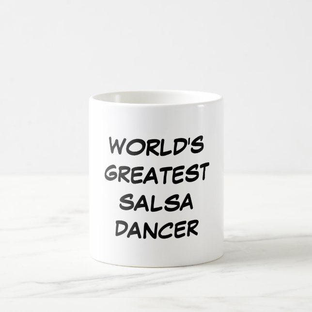 "World's Greatest Salsa Dancer" Mug (Center)