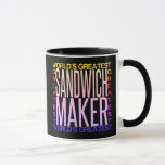 Worlds Greatest Sandwich Maker Mug at Zazzle