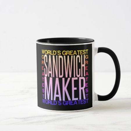 Worlds Greatest Sandwich Maker Mug