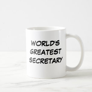 "World's Greatest Secretary" Mug