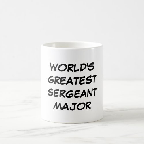 Worlds Greatest Sergeant Major Mug