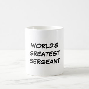 "World's Greatest Sergeant" Mug