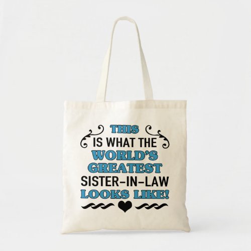 Worlds Greatest Sister_In_Law Tote Bag