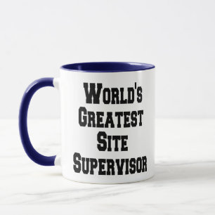 Worlds Greatest Site Supervisor Mug