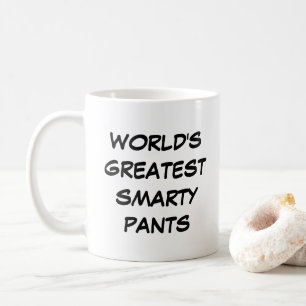 "World's Greatest Smarty Pants" Mug