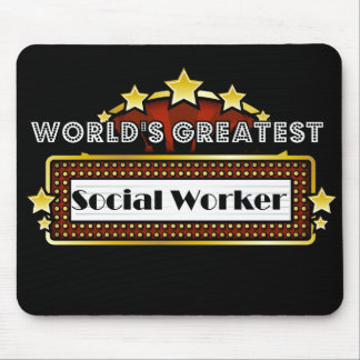 World's Greatest Social Worker Mouse Pad