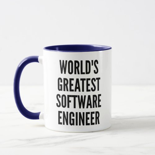 Worlds Greatest Software Engineer Mug
