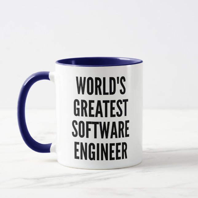 Worlds Greatest Software Engineer Mug (Left)
