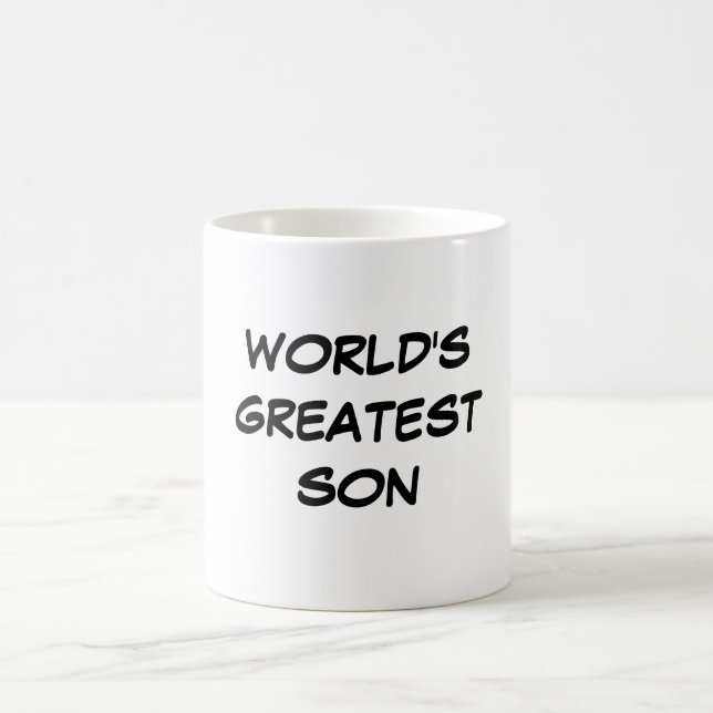 "World's Greatest Son" Mug (Center)